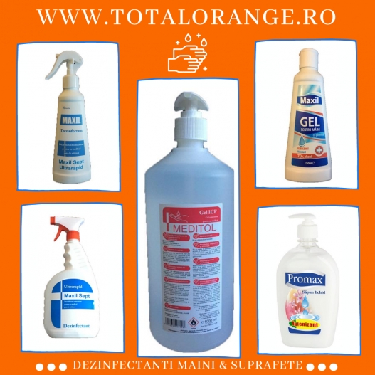 Dezinfectanti maini Total Orange - 1