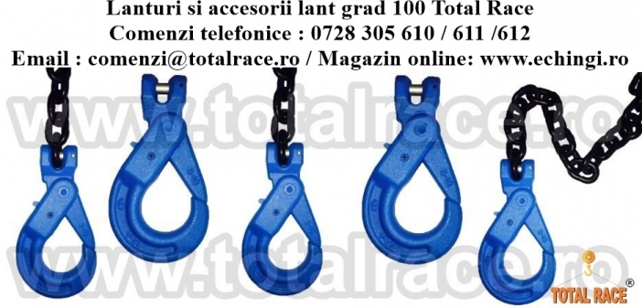 Lanturi si accesorii lant (inele, carlige, cuple, scurtatoare) grad 100 Total Race - 2