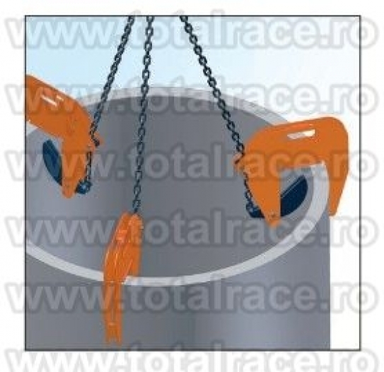 Dispozitive de lant cu clesti pentru transport pe verticala a caminelor de beton - 5