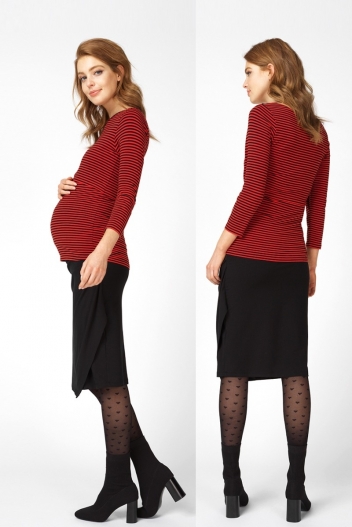 Dres gravide cu inimioare Queen Mum - 3