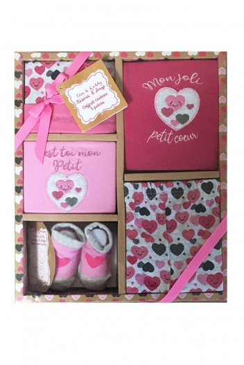 Set cadou bebe 5 piese Love Tom Kids 0-6 luni - 1