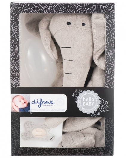 Set cadou bebelusi: jucarie plus+suzeta+cutie protectie - 6