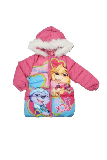 Geaca de iarna roz Paw Patrol Be Happy & Be you - 1