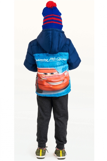 Geaca bleumarin baieti Lighting McQueen Cars - 2