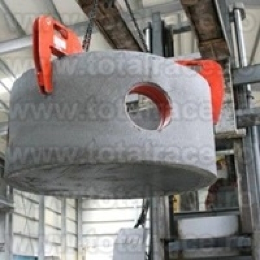 Dispozitive de ridicare din lant cu clesti pentru tuburi de beton - 2
