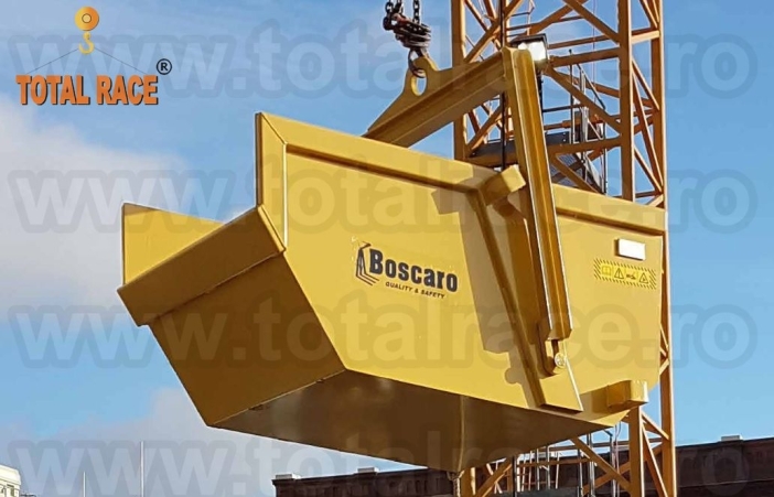 Cupa basculabila Bene metalice deseuri Bena pentru macara cu autodescarcare - 4