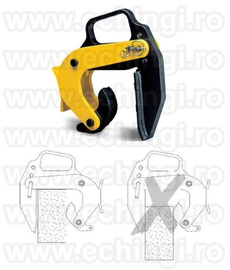 Clesti ridicare camine canalizare BTG 50-180mm 0728.305.610 - 5