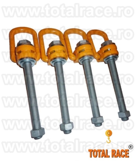 Inele ridicare rotative cu articulatie cu tija lunga - 4
